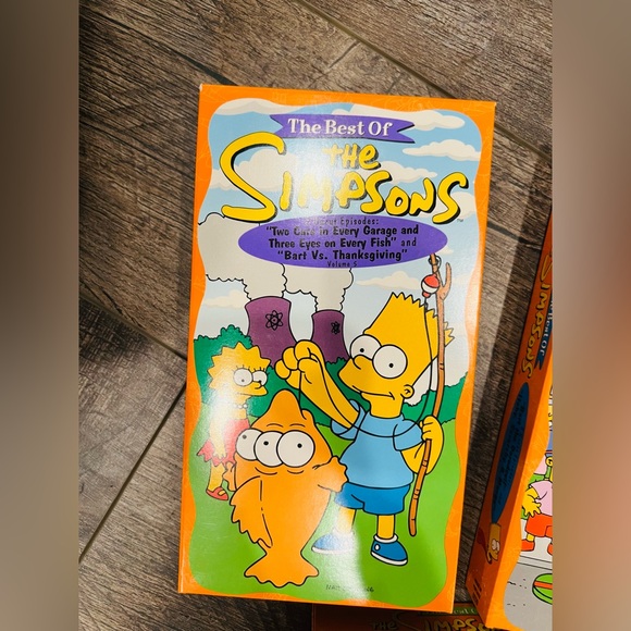 The Best of The Simpsons VHS Lot โ Volumes 4, 5 & 6 (1997) - Picture 6 of 15